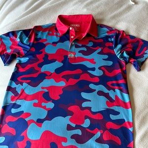 Pins and Aces Men’s golf Polo - medium